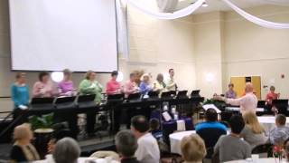 Holtz Handbell Choir Playing  Haddonfield United Methodist Church [upl. by Rammaj]