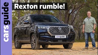 2024 SsangYong Rexton review 4WD test for Koreas Ford Everest and Mitsubishi Pajero Sport rival [upl. by Hauser788]