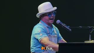 Elton John  Tiny Dancer performed by Kenny Metcalf as Elton amp The Early Years Band LIVE2023 OCFair [upl. by Ahsiekim]