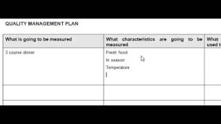 Project Quality Plan Project Management [upl. by Ian]