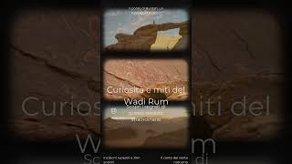 🌟 Sei prontoa a scoprire il Wadi Rum come non lhai mai visto wadirum curiositadeldeserto [upl. by Ahsinot]