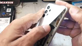 how to change Samsung back panel  how to replace our remove back cover  how to open back cover [upl. by Nyliak42]