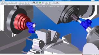 GibbsCAM MTM MultiTask Machining Option Overview [upl. by Turley]