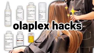 OLAPLEX HAIR HACKS  This Is The Best Way To Use Olaplex [upl. by Wenda405]