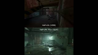 HalfLife to HalfLife Alyx  Same Quake Flickering Light Code [upl. by Eyt]