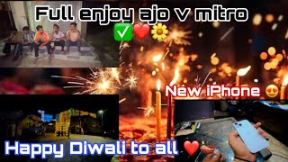 Happy diwali to all 🪔aj enjoy krya full ajo v mitro 😂next vlog comming soon 🫀 [upl. by Alik]