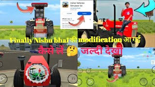 Nishu bhai ka swaraj tractor modified aa gyaIndian vehicle simulator 3d game [upl. by Cirde]