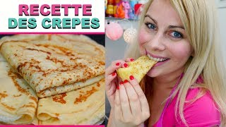 CRÊPES SUPER RECETTE INRATABLE facile et rapide ♡ VIRGINIE FAIT SA CUISINE 93 [upl. by Adihaj]