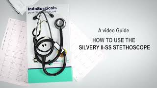 IndoSurgicals Silvery IISS Stethoscope  How to Use a Stethoscope A Beginners Guide [upl. by Aivull944]