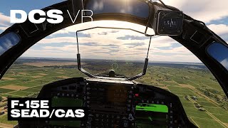 DCS VR F15E SEADCAS SA2 amp SA9 [upl. by Nodarb]