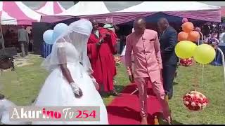 popular Inooro tv presenter nganga wa Njoroge finally gets married colorful wedding [upl. by Ellierim]