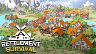 Settlement Survival  Gorgeous Sandbox Frontier Colony Survival [upl. by Giulia62]