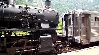 Gr 740 293 treno bici e vapore in Valsugana 2019 [upl. by Anelliw]