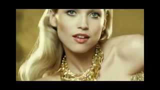 Le modella Hana Jirickova per la pubblicita Paco Rabanne Lady Million Eau My Gold [upl. by Jacobah]