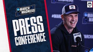 NCAA Second Round  Pregame Press Conference [upl. by Burra]