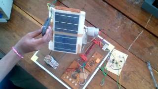 DUAL AXIS SOLAR TRACKING VIDEO [upl. by Eilarol]