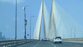 Bandra to Nariman point 👉☝️ by Bandra Worli Sea Link  Pixabay Radio NEW [upl. by Akenom]