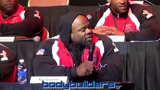 The Kai Greene amp Phil Heath Fight At The 2014 Mr Olympia Press Conference [upl. by Rabbi]