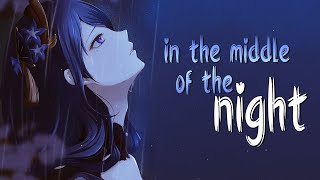 Nightcore  Middle Of The Night  lyrics [upl. by Nairehs]