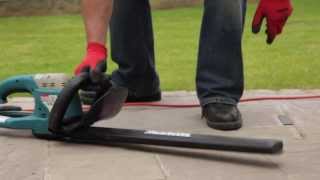 Electric Hedge Trimmer Instructional Video  HSS Hire [upl. by Dat]