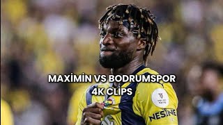 Maximin Vs Bodrumspor 4K Clips [upl. by Eiramacissej]