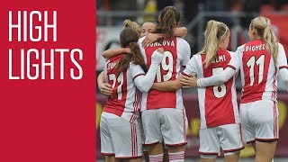 Highlights Excelsior Barendrecht  Ajax Vrouwen [upl. by Illek]