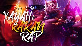 XAYAH amp RAKAN RAP quotNuestra Magiaquot ║ LEAGUE OF LEGENDS ║ JAYF [upl. by Mada]