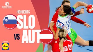 Slovenia 🆚 Austria  Highlights  Women’s EHF EURO 2024 [upl. by Willmert262]