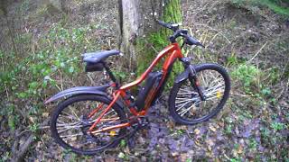 VTT electrique Nakamura Ecliff LTD Moteur roue 43 Newton essai 3 [upl. by Na]