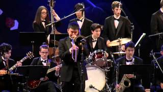 2282015 LHJF YAC  Semiahmoo Secondary Grade 12 Jazz Band quotA Warm Breezequot [upl. by Ahsiugal]