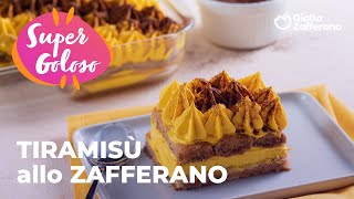 🍰✨ TIRAMISÙ allo ZAFFERANO  da PROVARE SUBITO 💛 adv [upl. by Rochell89]