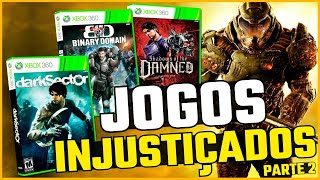 Jogos INJUSTIÇADOS e DESCONHECIDOS do XBOX 360  PARTE 2 [upl. by Coffin]