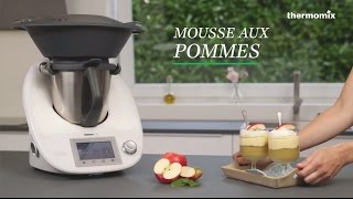 La mousse aux pommes au Thermomix® TM5 recette issue des cours de cuisine [upl. by Vitek]