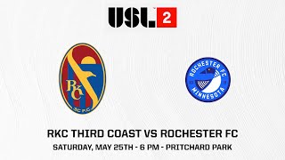 RKC Third Coast vs Rochester FC 2024 USL League 2 [upl. by Ginni3]