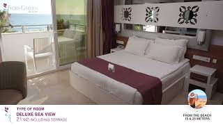 Flora Garden Beach Hotel  Deluxe Sea View [upl. by Kevina]