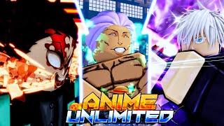 ALL CHARACTERS SHOWCASE Anime Unlimited [upl. by Yendic]