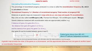 Genome mapping Linkage Map Part 1 [upl. by Byrd]