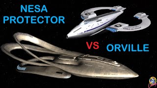 Viewer Request  The Orville VS NSEA Protector  Both Ways  Star Trek Starship Battles [upl. by Noramac303]