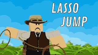 How To Lasso Jump GLITCH In Westbound Roblox Tutorial [upl. by Llenaj27]