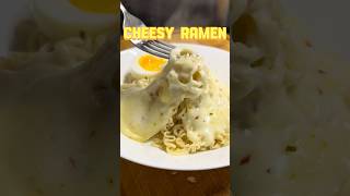 Cheesy Ramen 🍜 🧀 cooking food recipe trending viralvideo ramen noodles cheese shorts [upl. by Horodko]