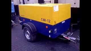 RTC Group  Used portable air compressor CompAir C6012 [upl. by Quartis]