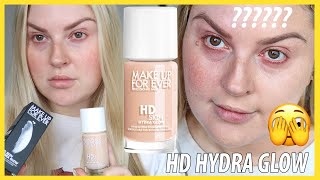 was this a waste of money 😳 Makeup For Ever HD Hydro Foundation [upl. by Melamed]