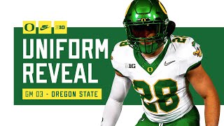 2024 Oregon Football Uniform Reveal  Oregon State [upl. by Aelyak142]