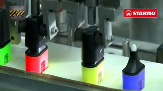 How Highlighters Are Made Mega Factories Video [upl. by Merrielle]