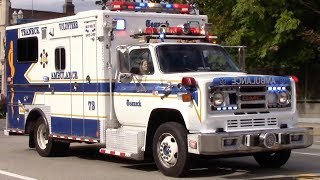 Teaneck Volunteer Ambulance Corps Ambulance 73 Responding 102418 [upl. by Ahmed]