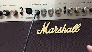 ซ่อมแอมป์กีตาร์ Marshall AS50D โครงการลดขยะอิเล็กทรอนิกส์ ช่วยลดโลกร้อน โทร 0991809888 [upl. by Heins]