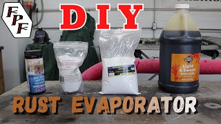 DIY Rust Remover  Can We make Our Own Rust Evaporator [upl. by Yatnuahc35]