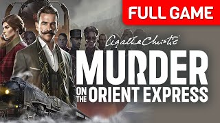 Agatha Christie  Murder on the Orient Express  Full Game Walkthrough  No Commentary [upl. by Ilecara]