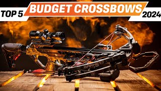 Top 5 BEST Budget Crossbow You can Buy Right Now 2024 [upl. by Haleehs]