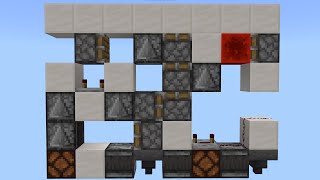 Improved 1x2 Hipster for Minecraft Bedrock Edition Tutorial [upl. by Cox]